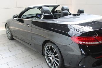 MERCEDES-BENZ C CLASS 2.1 C220d AMG Line Cabriolet 2dr Diesel G-Tronic+ Euro 6 (stop/s