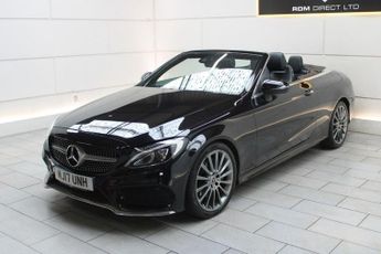 MERCEDES-BENZ C CLASS 2.1 C220d AMG Line Cabriolet 2dr Diesel G-Tronic+ Euro 6 (stop/s