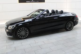 MERCEDES-BENZ C CLASS 2.1 C220d AMG Line Cabriolet 2dr Diesel G-Tronic+ Euro 6 (stop/s
