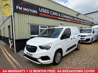 Vauxhall Combo 1.6 Turbo D 2300 Sportive Panel Van 4dr Diesel Manual L1 H1 Euro