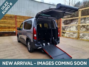 Peugeot Rifter 3 Seat Wheelchair Accessible Disabled Access Vehicle WAV
