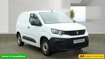 Peugeot Partner White 1.5 BlueHDi Professional Premium+ van, 29,800 miles, Euro 