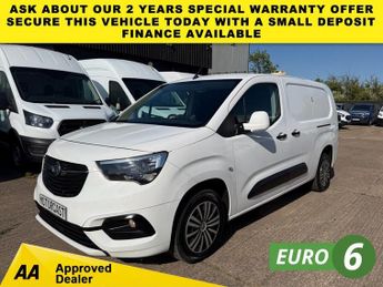 Vauxhall Combo 1.5 TURBO D 2300 SPORTIVE L2 H1 MWB L/ROOF 100BHP. AC. 81K MLS. 