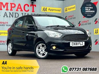 Ford Ka 1.2 Ti-VCT Zetec Hatchback 5dr Petrol Manual Euro 6 (85 ps)