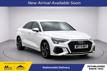 Audi A3 1.5 TFSI 35 S line Saloon 4dr Petrol Manual Euro 6 (s/s) (150 ps
