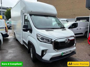 Maxus Deliver 9 White 65kWh electric Luton van, 17,060 miles, Automatic, 10in To
