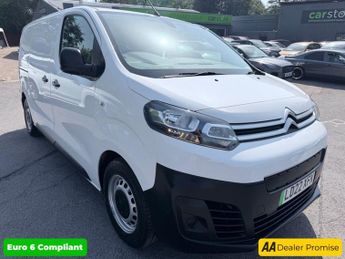 Citroen Dispatch White E 1000 75kWh Enterprise Pro electric van, 14,350 miles, Au