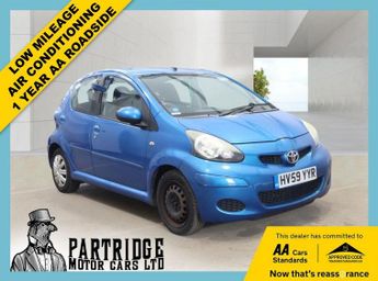 Toyota AYGO 1.0 VVT-i Blue Hatchback 5dr Petrol Manual Euro 4 (67 bhp)