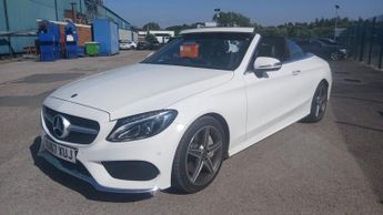 MERCEDES-BENZ C CLASS 2.1 C250d AMG Line (Premium Plus) Cabriolet 2dr Diesel G-Tronic+