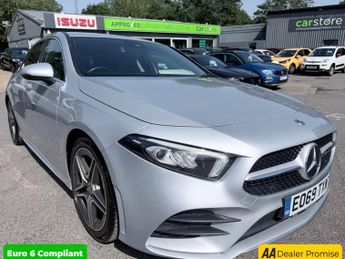 Mercedes A Class Silver A200d AMG Line hatchback, 79,000 miles, Euro 6, Automatic
