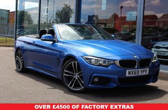 BMW 4 SERIES 2.0 420i GPF M Sport Convertible 2dr Petrol Auto Euro 6 (s/s) (1