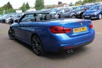 BMW 4 SERIES 2.0 420i GPF M Sport Convertible 2dr Petrol Auto Euro 6 (s/s) (1
