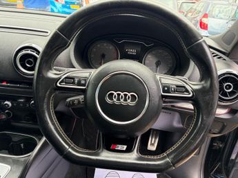 AUDI S3 2.0 TFSI Sportback 5dr Petrol S Tronic quattro Euro 6 (s/s) (Nav