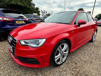 AUDI A3 1.4 TFSI CoD S line Hatchback 3dr Petrol S Tronic Euro 6 (s/s) (