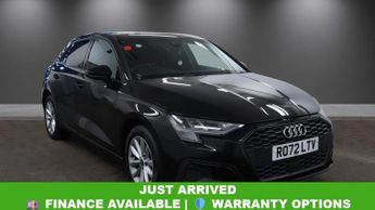 Audi A3 1.0 TFSI 30 Technik Sportback 5dr Petrol S Tronic Euro 6 (s/s) (