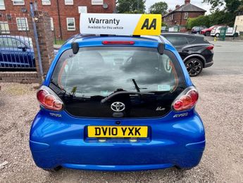 TOYOTA AYGO 1.0 VVT-i Blue Hatchback 3dr Petrol Manual Euro 4 (67 bhp)