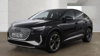 AUDI Q4 E-TRON 35 S line Sportback 5dr Electric Auto 55kWh (170 ps)