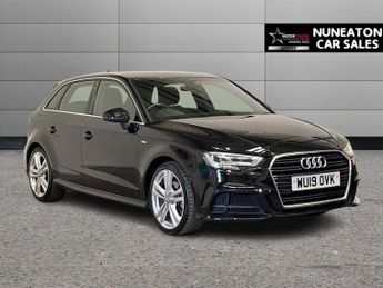 Audi A3 1.5 TFSI CoD 35 S line Sportback 5dr Petrol Manual Euro 6 (s/s) 