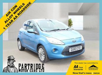 Ford Ka 1.2 Zetec Hatchback 3dr Petrol Manual Euro 4 (69 ps)