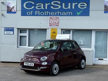 Fiat 500 1.2 Lounge Hatchback 3dr Petrol Manual Euro 6 (s/s) (69 bhp)