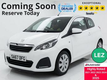 Peugeot 108 1.0 Active Hatchback 3dr Petrol Manual Euro 6 (68 ps)