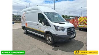 Ford Transit White 2.0 350 EcoBlue L3 H3 van, 57,500 miles, Euro 6, Air Condi