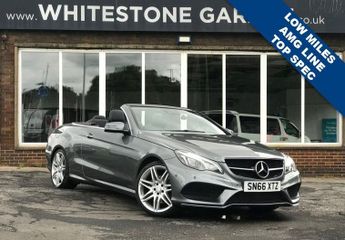 Mercedes E Class 3.0 E350d V6 AMG Line Edition (Premium) Cabriolet 2dr Diesel G-T