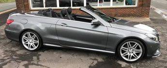 MERCEDES-BENZ E-CLASS 3.0 E350d V6 AMG Line Edition (Premium) Cabriolet 2dr Diesel G-T