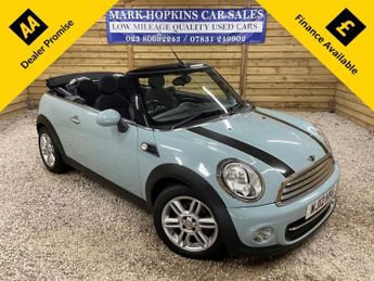 MINI Convertible 1.6 Cooper Convertible 2dr Petrol Manual Euro 5 (s/s) (122 ps)