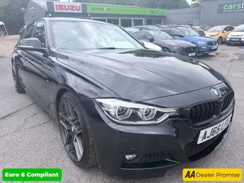 BMW 330 Black BMW 330i M Sport saloon, 87,442 miles, Euro 6, 6-Speed man