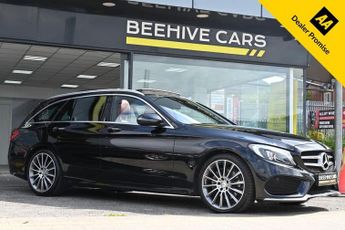 Mercedes C Class 2.1 C220d AMG Line (Premium) Estate 5dr Diesel 7G-Tronic+ Euro 6
