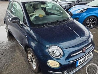 Fiat 500 1.2 Lounge Hatchback 3dr Petrol Manual Euro 6 (s/s) (69 bhp)