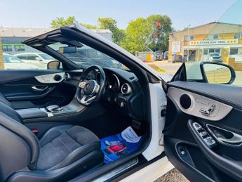 MERCEDES-BENZ C CLASS 1.5 C200 MHEV AMG Line Cabriolet 2dr Petrol G-Tronic+ Euro 6 (s/
