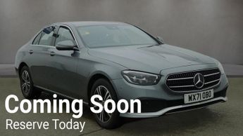 Mercedes E Class 2.0 E220d Sport Saloon 4dr Diesel G-Tronic+ Euro 6 (s/s) (194 ps