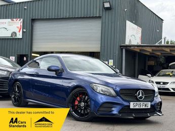 Mercedes C Class 2.0 C300 AMG Line (Premium) Coupe 2dr Petrol G-Tronic+ Euro 6 (s