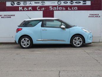 CITROEN DS3 1.6 VTi DStyle Hatchback 3dr Petrol Manual Euro 5 (120 ps)