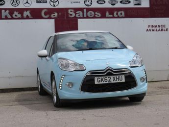 CITROEN DS3 1.6 VTi DStyle Hatchback 3dr Petrol Manual Euro 5 (120 ps)