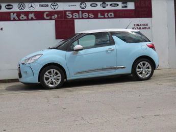 CITROEN DS3 1.6 VTi DStyle Hatchback 3dr Petrol Manual Euro 5 (120 ps)