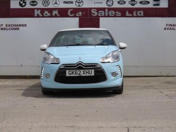 CITROEN DS3 1.6 VTi DStyle Hatchback 3dr Petrol Manual Euro 5 (120 ps)