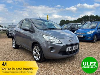 Ford Ka 1.2 Zetec Hatchback 3dr Petrol Manual Euro 5 (s/s) (69 ps)