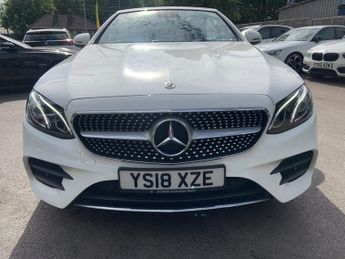 MERCEDES-BENZ E CLASS 2.0 E220d AMG Line (Premium) Cabriolet 2dr Diesel G-Tronic+ Euro
