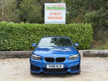 BMW 2 SERIES 1.5 218i M Sport Convertible 2dr Petrol Auto Euro 6 (s/s) 