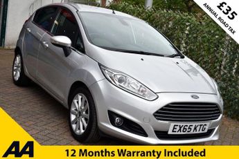 Ford Fiesta 1.0T TITANIUM 5 DOOR POWERSHIFT AUTO 99 BHP (EURO 6)