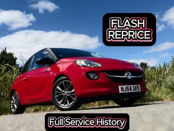Vauxhall ADAM 1.4 16v JAM Hatchback 3dr Petrol Manual Euro 5 (87 ps)