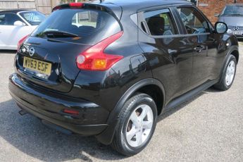 NISSAN JUKE 1.6 Visia SUV 5dr Petrol Manual Euro 5 (94 ps) SERVICE HISTORY