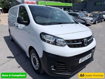 Vauxhall Vivaro White 1.5 Turbo D 2900 Dynamic van, 24,000 miles, Euro 6, 6-spee