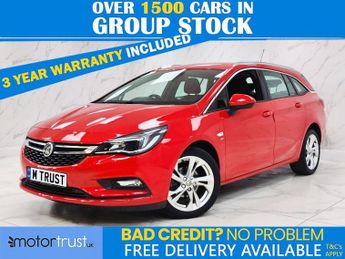 VAUXHALL ASTRA 1.4i Turbo GPF SRi Sports Tourer 5dr Petrol Auto Euro 6 (s/s) (1