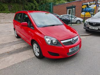 Vauxhall Zafira 1.6 16V Exclusiv MPV 5dr Petrol Manual Euro 5 (115 ps)