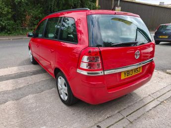 VAUXHALL ZAFIRA 1.6 16V Exclusiv MPV 5dr Petrol Manual Euro 5 (115 ps)