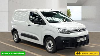 Citroen Berlingo White 1.2 PureTech Enterprise Pro van, 25,750 miles, Euro 6, 6-S